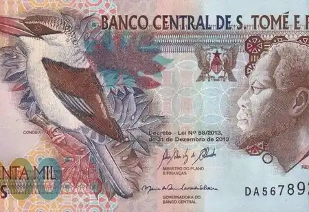 São Tomé e Príncipe 50.000 Dobras