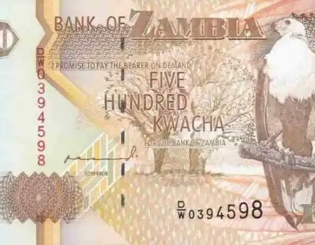 Zâmbia 500 Kwacha