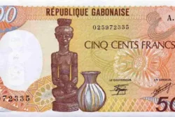 Gabão 500 Francos
