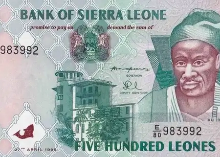 Serra Leoa 500 Leones