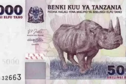Tanzânia 5.000 Shilingi