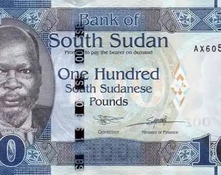Sudão do Sul 100 Libras