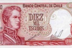C 2542 CHILE 10.000 ESCUDOS FE