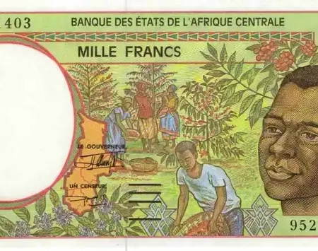 Guiné Equatorial 1.000 Francos