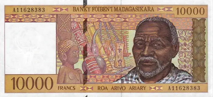 Madagascar 10.000 Francs