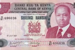Quênia 50 Shillings