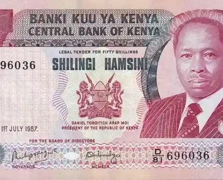 Quênia 50 Shillings