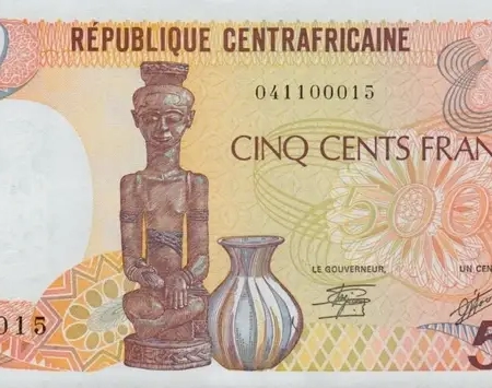 República Centro Africana 500 Francos