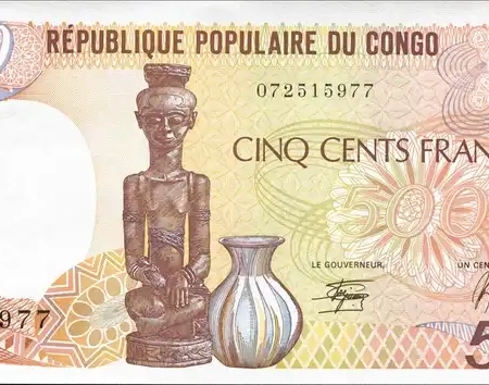 República do Congo 500 Francos
