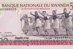 Ruanda 5.000 Francos