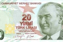 C 6445 TURQUIA 20 LIRA FE