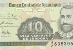 C 3353 NICARÁGUA 10 CENTAVOS FE