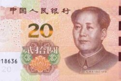 C 4605 CHINA 20 YUAN FE