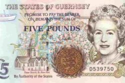 C 8080 GUERNSEY 5 POUNDS FE