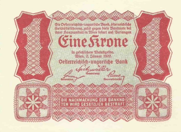 AUSTRIA 1 KRONE