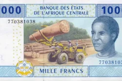 Camarões 1.000 Francos