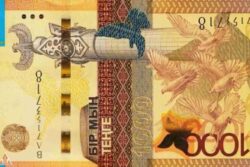 Cazaquistão 1.000 Tenge