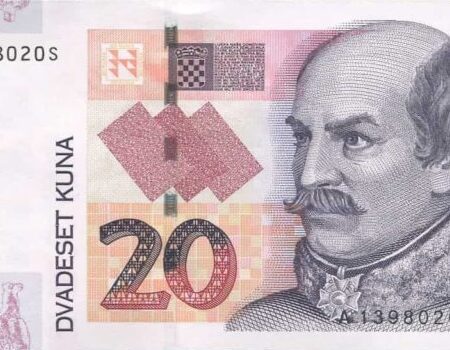 Croácia 20 Kuna