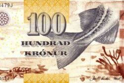 Ilhas Faroé 100 Kronur