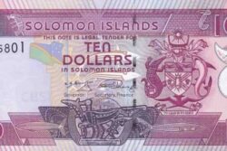 Ilhas Salomão 10 Dollars