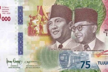 Indonésia 75.000 Rupiah