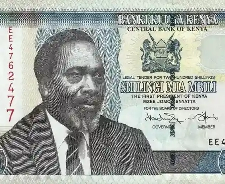 Quênia 200 Shillings