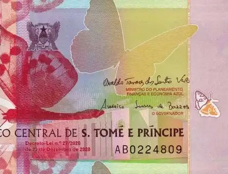 São Tomé e Príncipe 10 Dobras