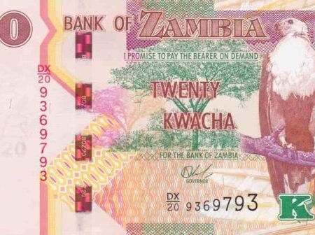 Zâmbia 20 Kwacha