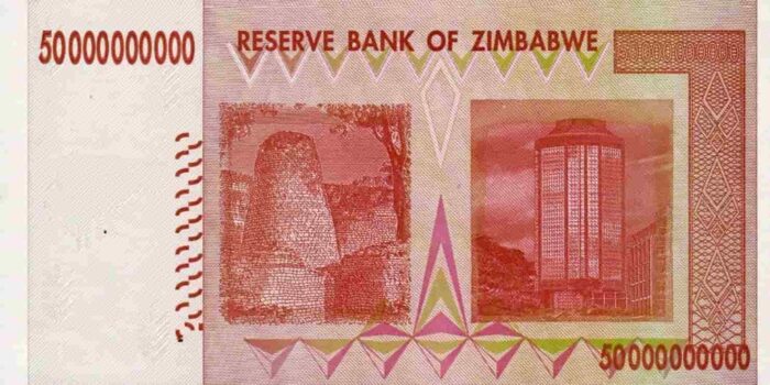 Zimbábue 50.000.000.000 Dollars v