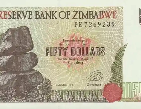 Zimbabwe 50 Dólares