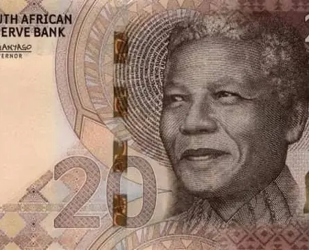 África do Sul 20 Rand