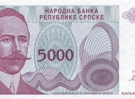 Bósnia Herzegovina 5.000 Dinar