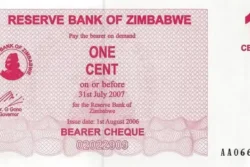 Zimbabwe 1 Centavo