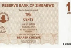 Zimbabwe 10 Centavos