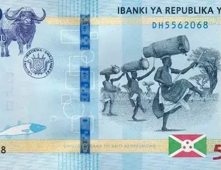 Burundi 5.000 Francos