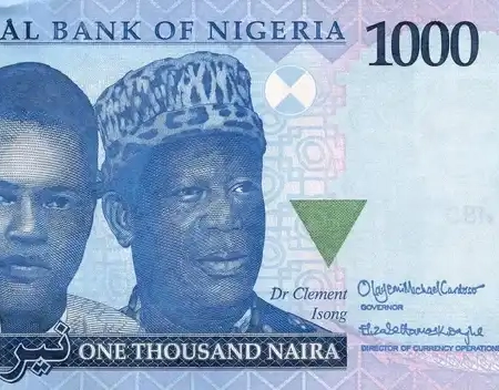 Nigéria 1.000 Naira