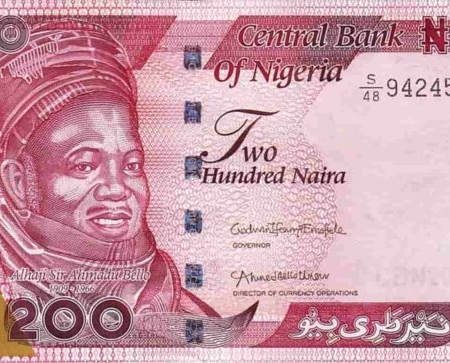 Nigéria 200 Naira