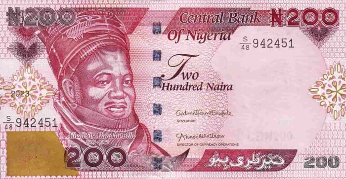 Nigéria 200 Naira