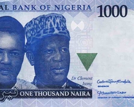 Nigéria 1.000 Naira