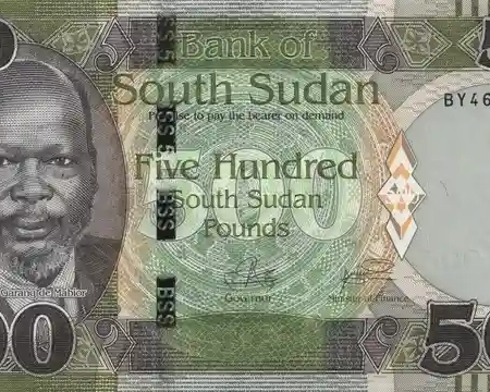 Sudão do Sul 500 Libras