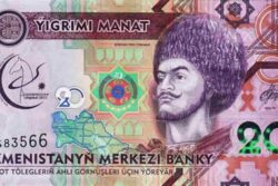 Turcomenistão 20 Manat