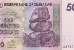 Zimbabwe 500 Dólares