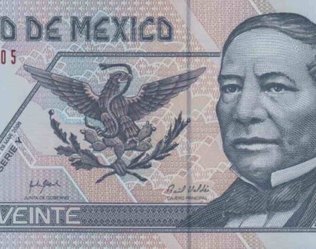 México 20 Pesos ( Polímero )