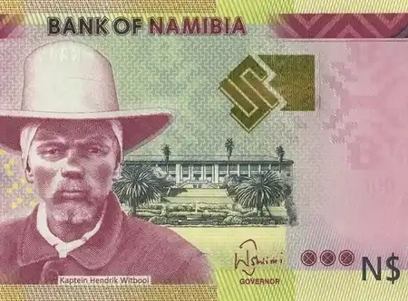 Namibia 100 Dólares