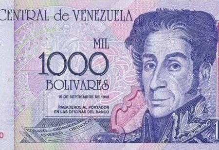 Venezuela 1.000 Bolívares