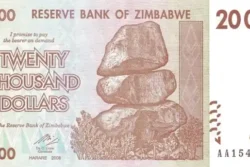 Zimbabwe 20.000 Dólares