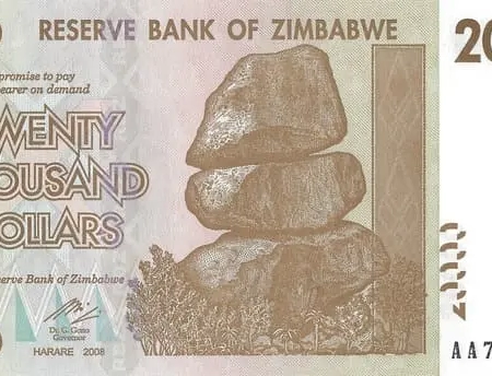 Zimbábwe 20.000