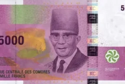 Comores 5.000 Francos