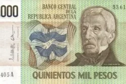 Argentina 500.000 Pesos