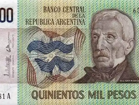 Argentina 500.000 Pesos